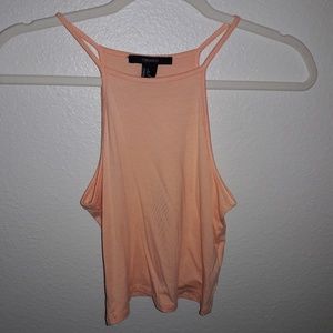 💛💕Peach High-Neck Crop-Top💛💕